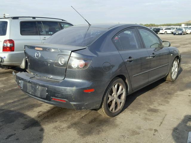 JM1BK32G691248288 - 2009 MAZDA 3 I GRAY photo 4