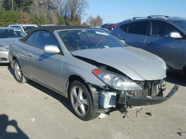 4T1FA38P16U071294 - 2006 TOYOTA CAMRY SOLA SILVER photo 1