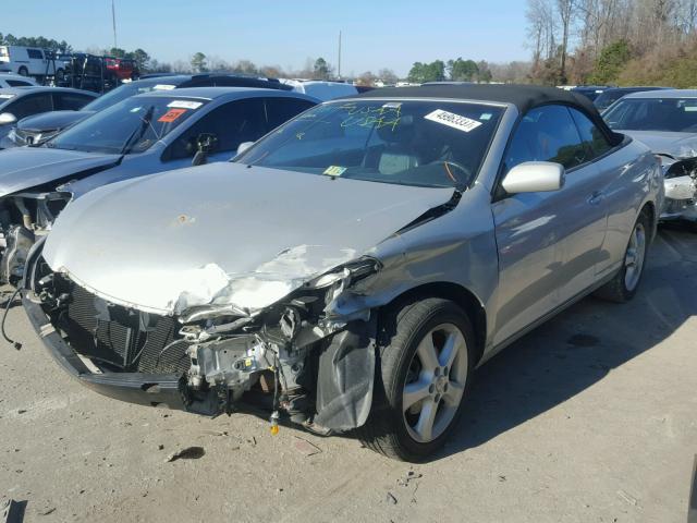 4T1FA38P16U071294 - 2006 TOYOTA CAMRY SOLA SILVER photo 2