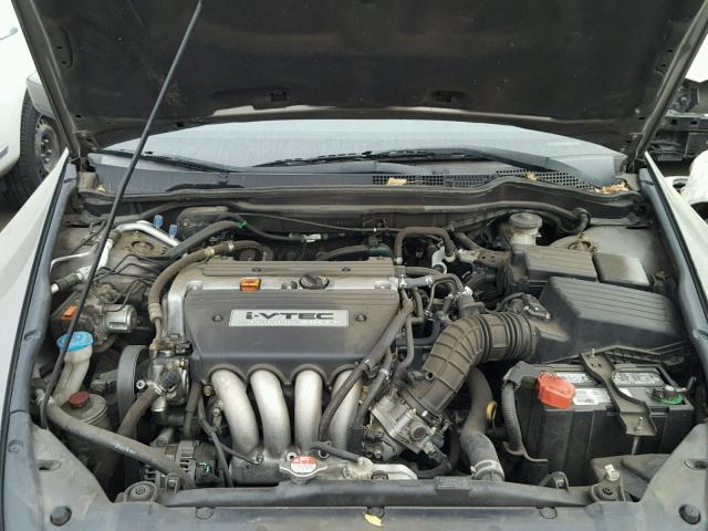 1HGCM56776A025372 - 2006 HONDA ACCORD EX GRAY photo 7