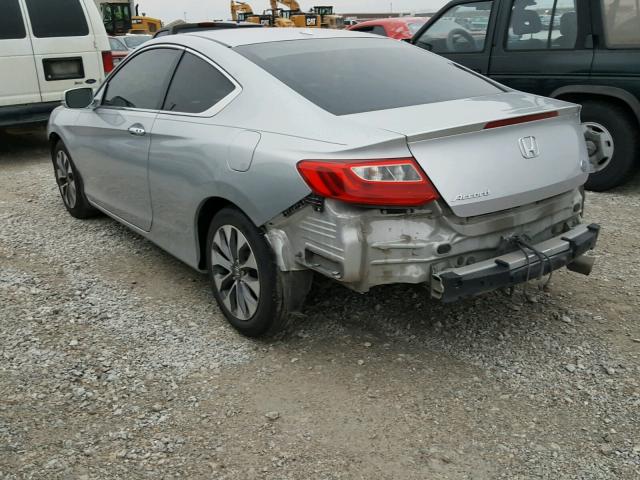 1HGCT1B8XDA000084 - 2013 HONDA ACCORD EXL GRAY photo 3