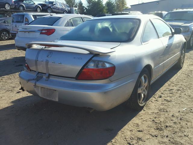 19UYA42463A009003 - 2003 ACURA 3.2CL SILVER photo 4