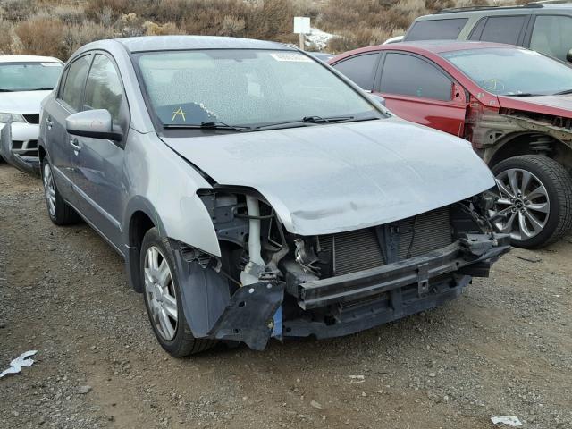 3N1AB6AP2CL688297 - 2012 NISSAN SENTRA 2.0 GRAY photo 1