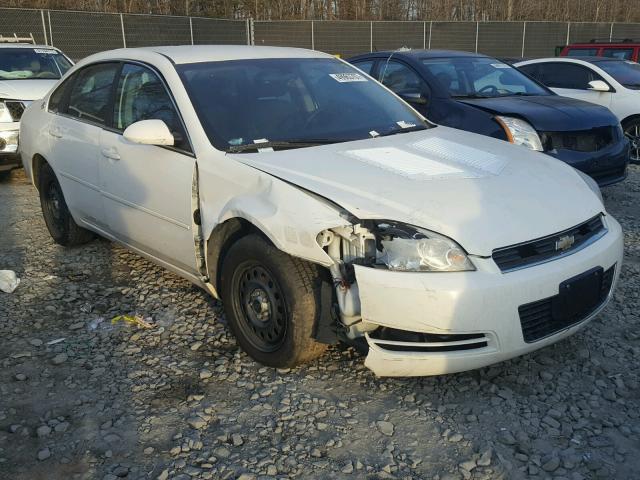 2G1WS553X81265456 - 2008 CHEVROLET IMPALA POL WHITE photo 1