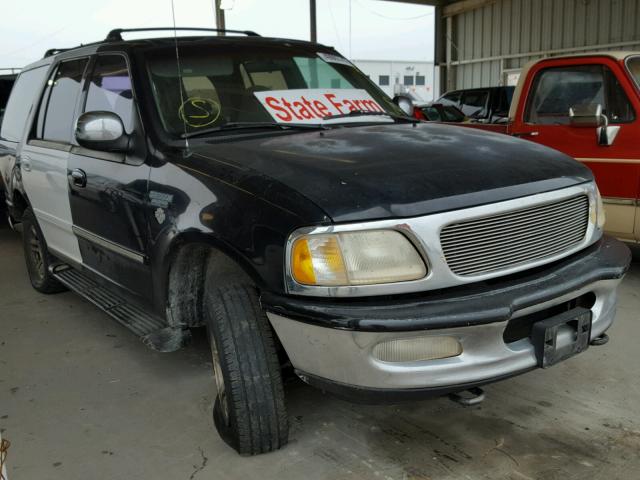 1FMFU18L5VLA96227 - 1997 FORD EXPEDITION BLACK photo 1