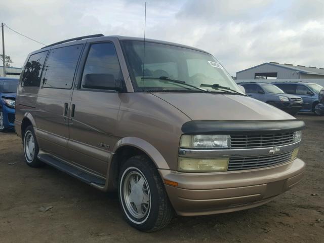 1GNDM19W11B134628 - 2001 CHEVROLET ASTRO TAN photo 1