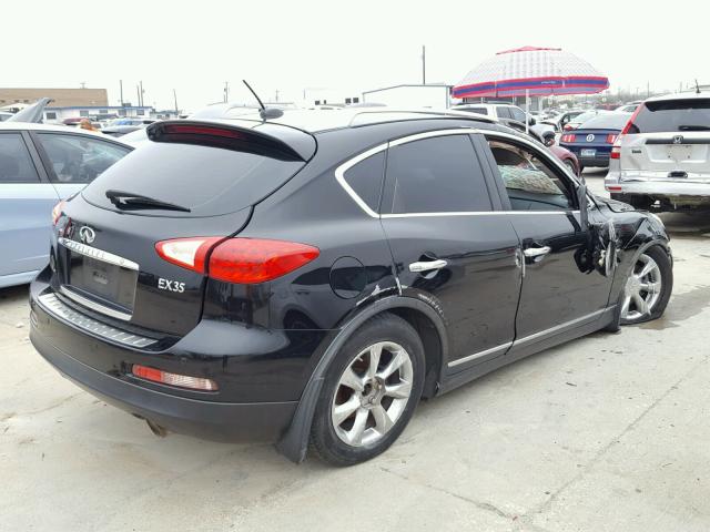 JNKAJ09E18M305817 - 2008 INFINITI EX35 BASE BLACK photo 4