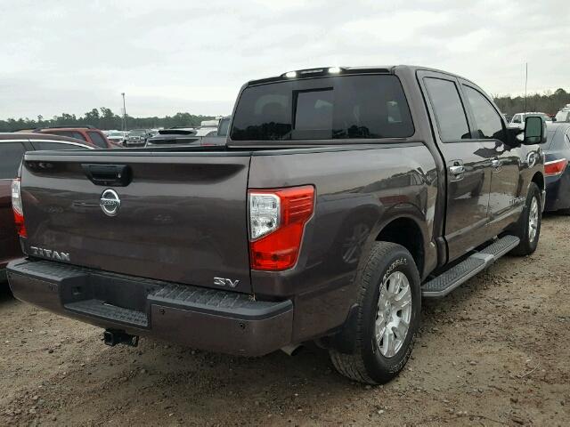 1N6AA1E62HN507482 - 2017 NISSAN TITAN SV BROWN photo 4