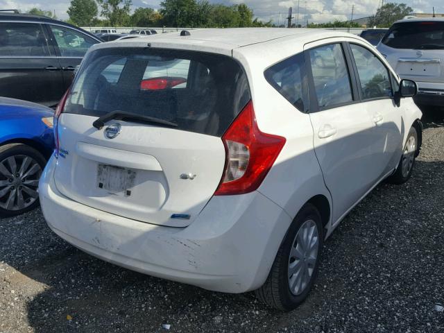 3N1CE2CP3EL392116 - 2014 NISSAN VERSA NOTE WHITE photo 4