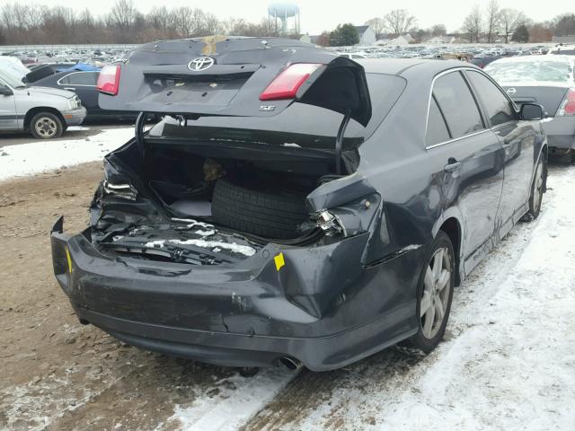 4T1BE46K77U134349 - 2007 TOYOTA CAMRY NEW GRAY photo 4