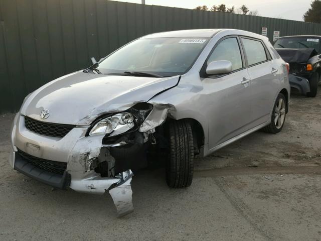 2T1KE40E79C030225 - 2009 TOYOTA COROLLA MA SILVER photo 2