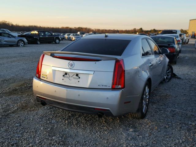 1G6DT57V880197702 - 2008 CADILLAC CTS HI FEA SILVER photo 4