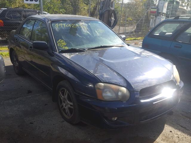 JF1GD67585H504575 - 2005 SUBARU IMPREZA RS BLUE photo 1