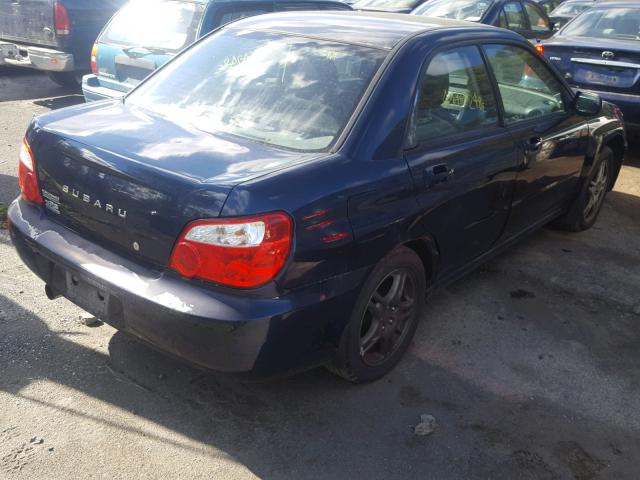 JF1GD67585H504575 - 2005 SUBARU IMPREZA RS BLUE photo 4