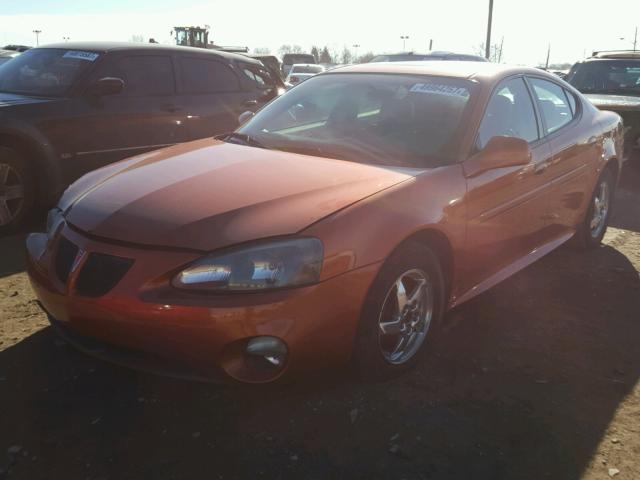 2G2WS522141219905 - 2004 PONTIAC GRAND PRIX ORANGE photo 2