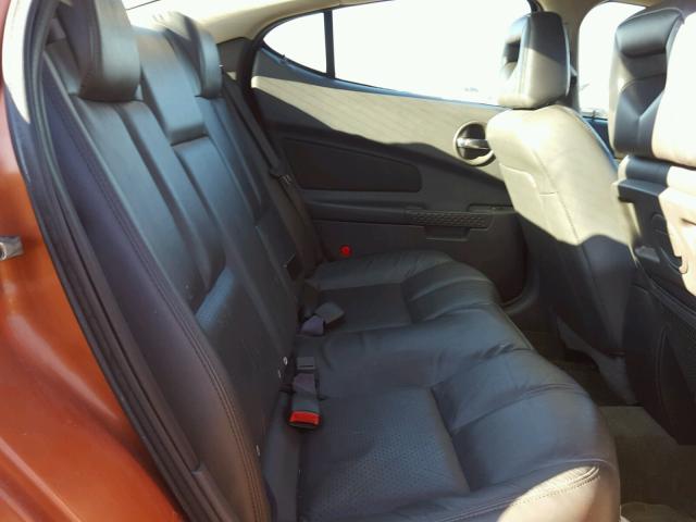 2G2WS522141219905 - 2004 PONTIAC GRAND PRIX ORANGE photo 6