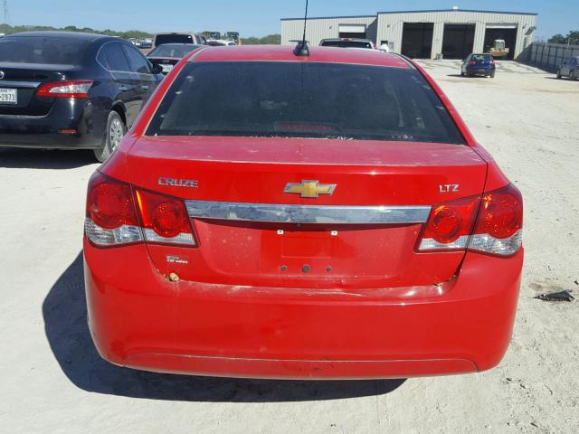 1G1PG5SB4G7224887 - 2016 CHEVROLET CRUZE LIMI RED photo 9