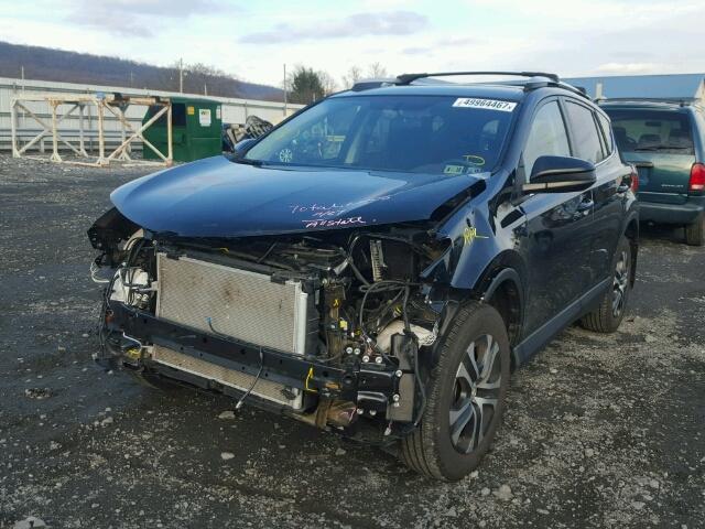 2T3BFREV6GW473262 - 2016 TOYOTA RAV4 LE BLACK photo 2