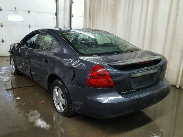 2G2WP552081169453 - 2008 PONTIAC GRAND PRIX GRAY photo 3