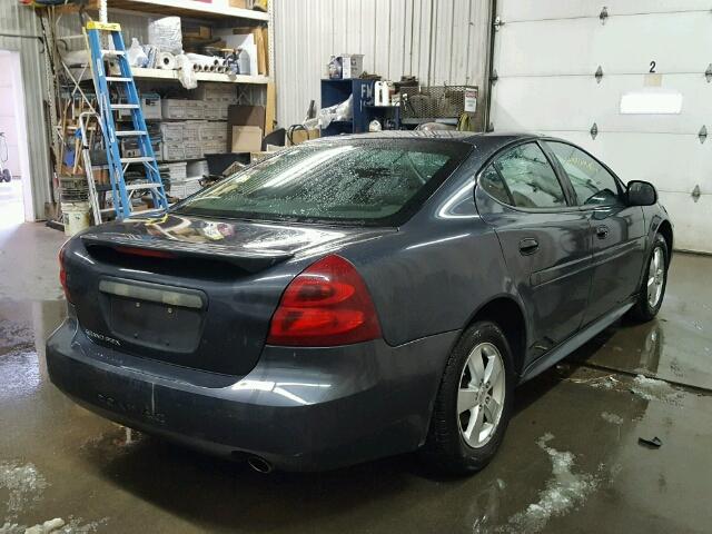 2G2WP552081169453 - 2008 PONTIAC GRAND PRIX GRAY photo 4