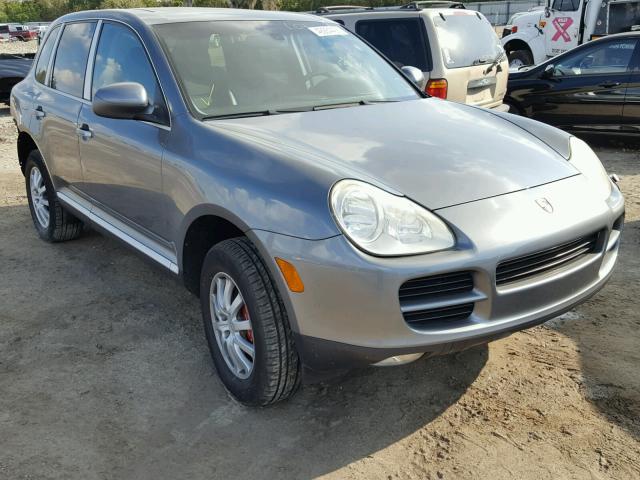 WP1AA29P24LA23084 - 2004 PORSCHE CAYENNE GRAY photo 1