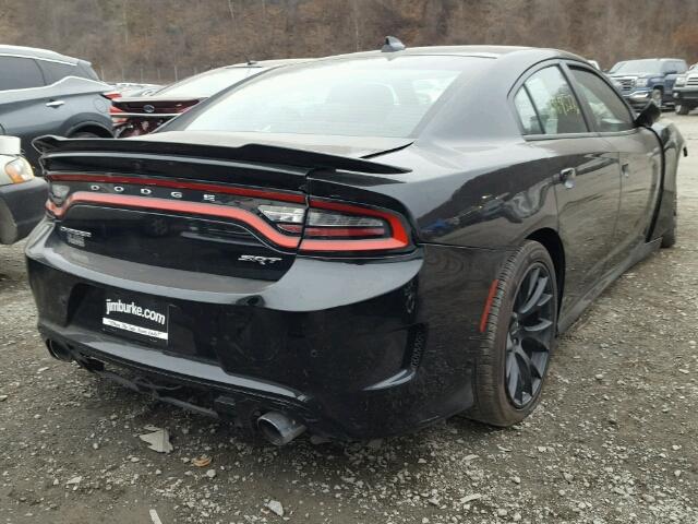 2C3CDXL93GH257488 - 2016 DODGE CHARGER SR BLACK photo 4