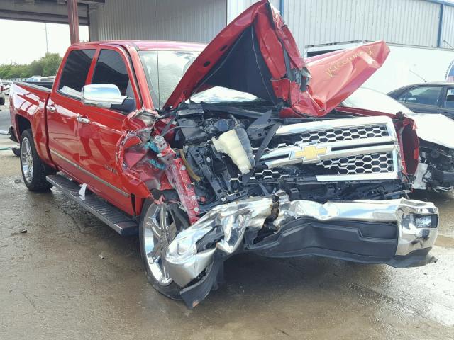 3GCPCREC7FG337542 - 2015 CHEVROLET SILVERADO RED photo 1