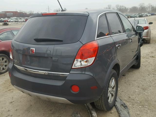 3GSCL33P98S606792 - 2008 SATURN VUE XE GRAY photo 4