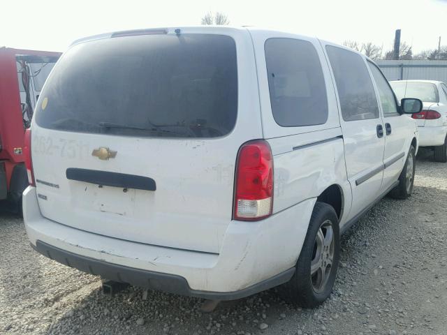 1GNDV23W48D175913 - 2008 CHEVROLET UPLANDER L WHITE photo 4