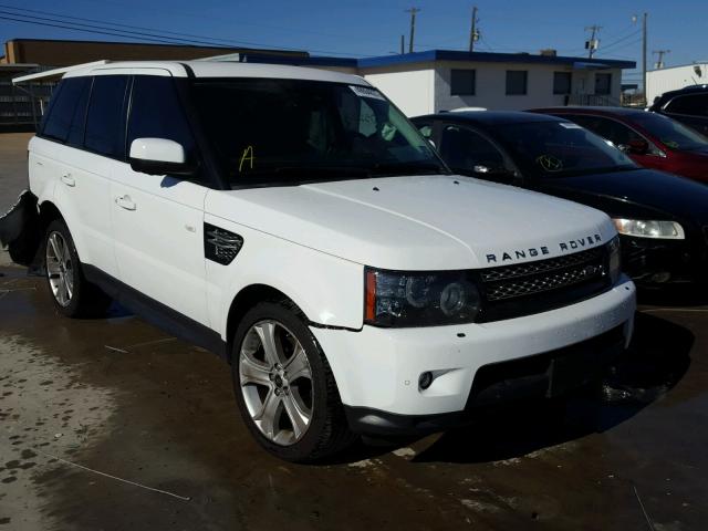 SALSK2D41DA809351 - 2013 LAND ROVER RANGE ROVE WHITE photo 1