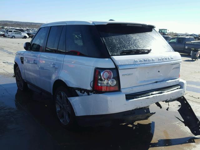 SALSK2D41DA809351 - 2013 LAND ROVER RANGE ROVE WHITE photo 3
