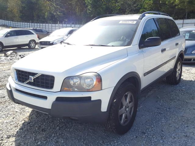 YV1CY592651183682 - 2005 VOLVO XC90 WHITE photo 2