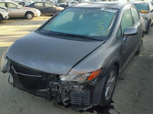 1HGFA16856L086411 - 2006 HONDA CIVIC EX BROWN photo 2