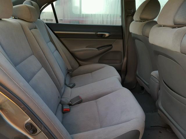 1HGFA16856L086411 - 2006 HONDA CIVIC EX 棕色 照片 6