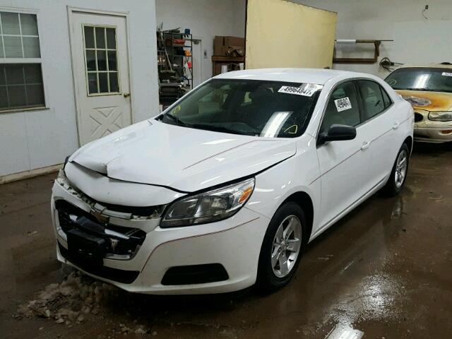 1G11B5SL0FF151115 - 2015 CHEVROLET MALIBU LS WHITE photo 2