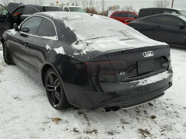 WAU3FAFR7BA045650 - 2011 AUDI A5 PRESTIG BLACK photo 3