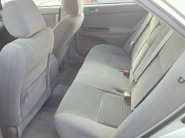 4T1BF32KX5U603380 - 2005 TOYOTA CAMRY LE ვერცხლისფერი ფოტო 6