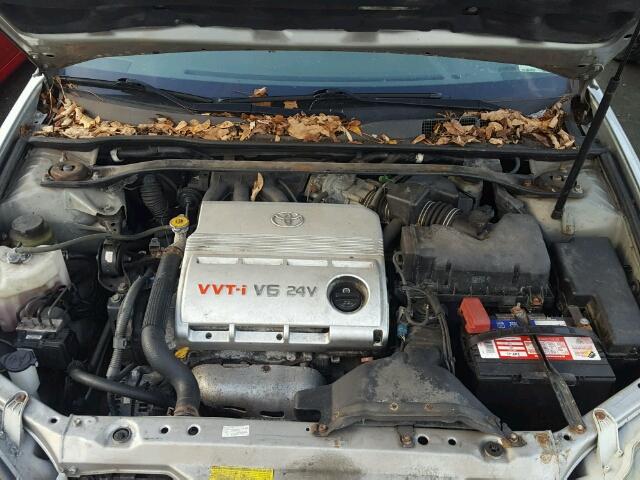 4T1BF32KX5U603380 - 2005 TOYOTA CAMRY LE ვერცხლისფერი ფოტო 7