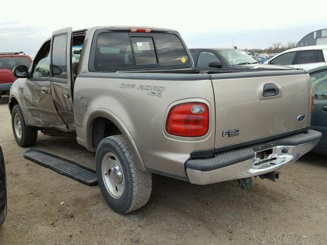 1FTRW08L41KB17882 - 2001 FORD F150 SUPER TAN photo 3