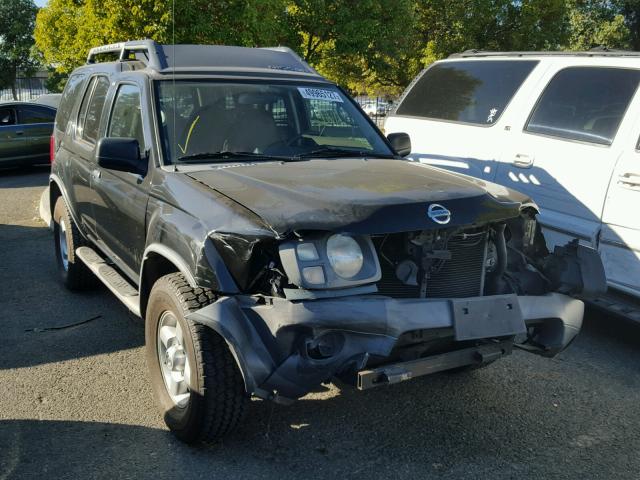 5N1ED28T93C653669 - 2003 NISSAN XTERRA XE BLACK photo 1