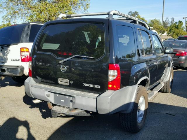 5N1ED28T93C653669 - 2003 NISSAN XTERRA XE BLACK photo 4