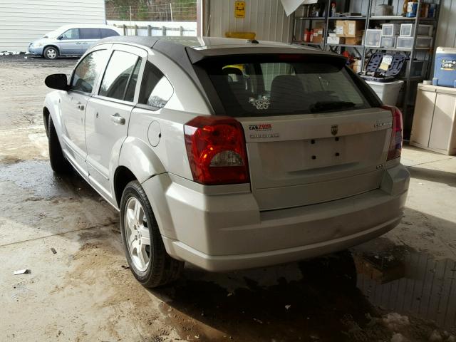 1B3HB48A19D147811 - 2009 DODGE CALIBER SX SILVER photo 3