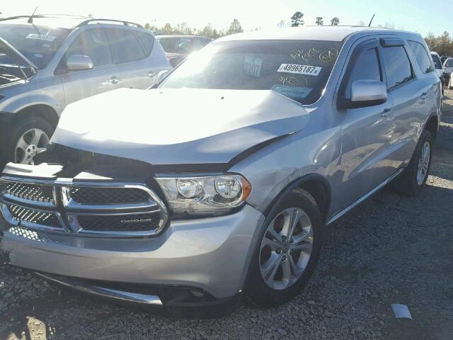 1C4RDHAG4CC216815 - 2012 DODGE DURANGO SX SILVER photo 2