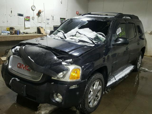 1GKET66MX66160777 - 2006 GMC ENVOY DENA BLACK photo 2