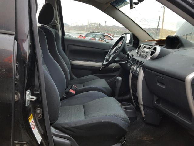 JTKKT604960144914 - 2006 TOYOTA SCION XA შავი ფოტო 5