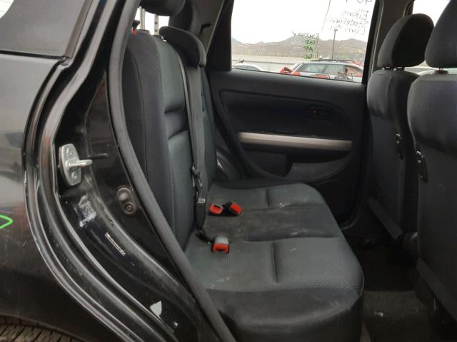 JTKKT604960144914 - 2006 TOYOTA SCION XA შავი ფოტო 6