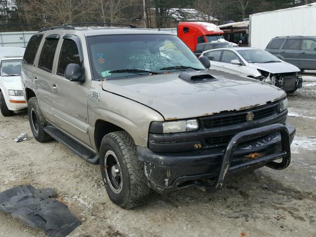 1GNEK13Z62J205858 - 2002 CHEVROLET TAHOE K150 TAN photo 1