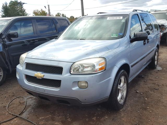 1GNDV231X7D194677 - 2007 CHEVROLET UPLANDER L 蓝色 照片 2