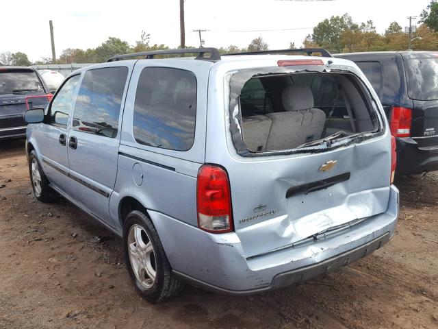 1GNDV231X7D194677 - 2007 CHEVROLET UPLANDER L 蓝色 照片 3