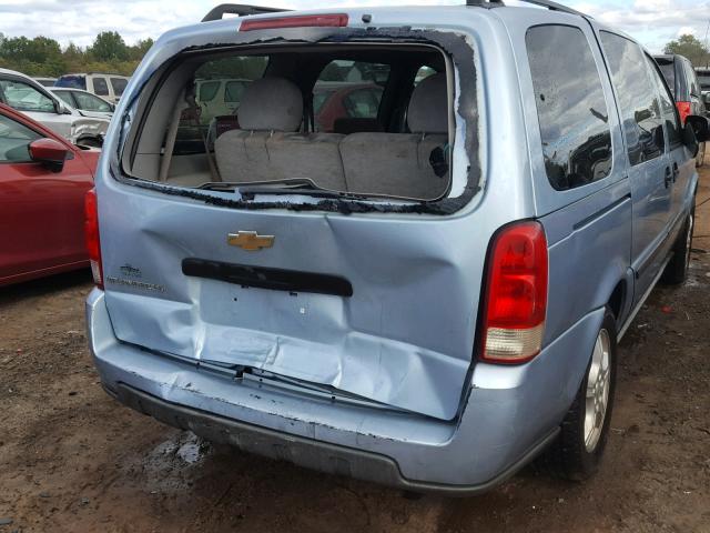 1GNDV231X7D194677 - 2007 CHEVROLET UPLANDER L 蓝色 照片 9